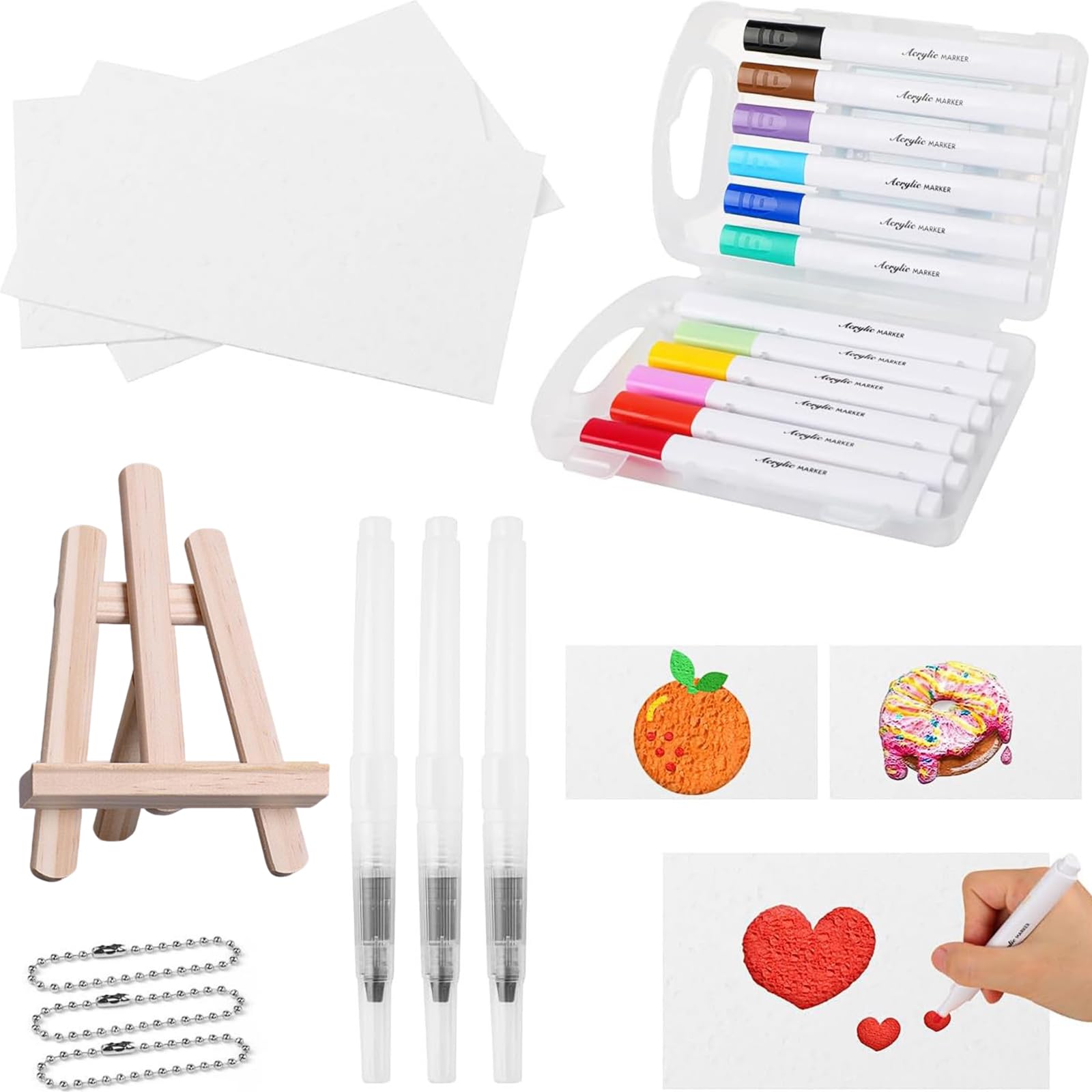  GROOFOO Magic Painter 3D - Penne per colorare - Adatti a bambini a partire dai 3 anni - Scene divertenti da colorare
| 